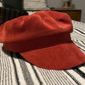 Rust cabby hat